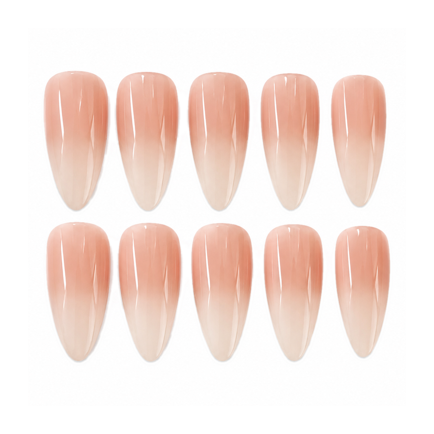 How to Apply L-002-F Handmade Nude Medium Pointed Oval at Home