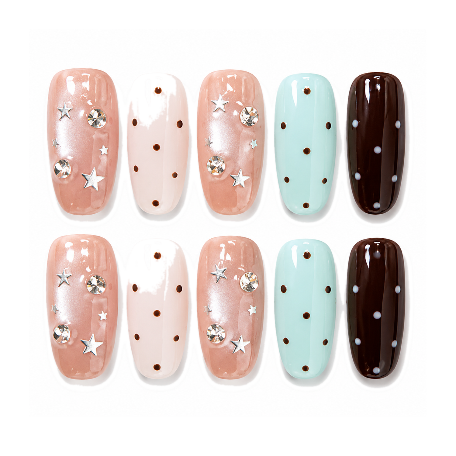 How to Apply T-001-E Handmade Multi-Color Medium Almond at Home