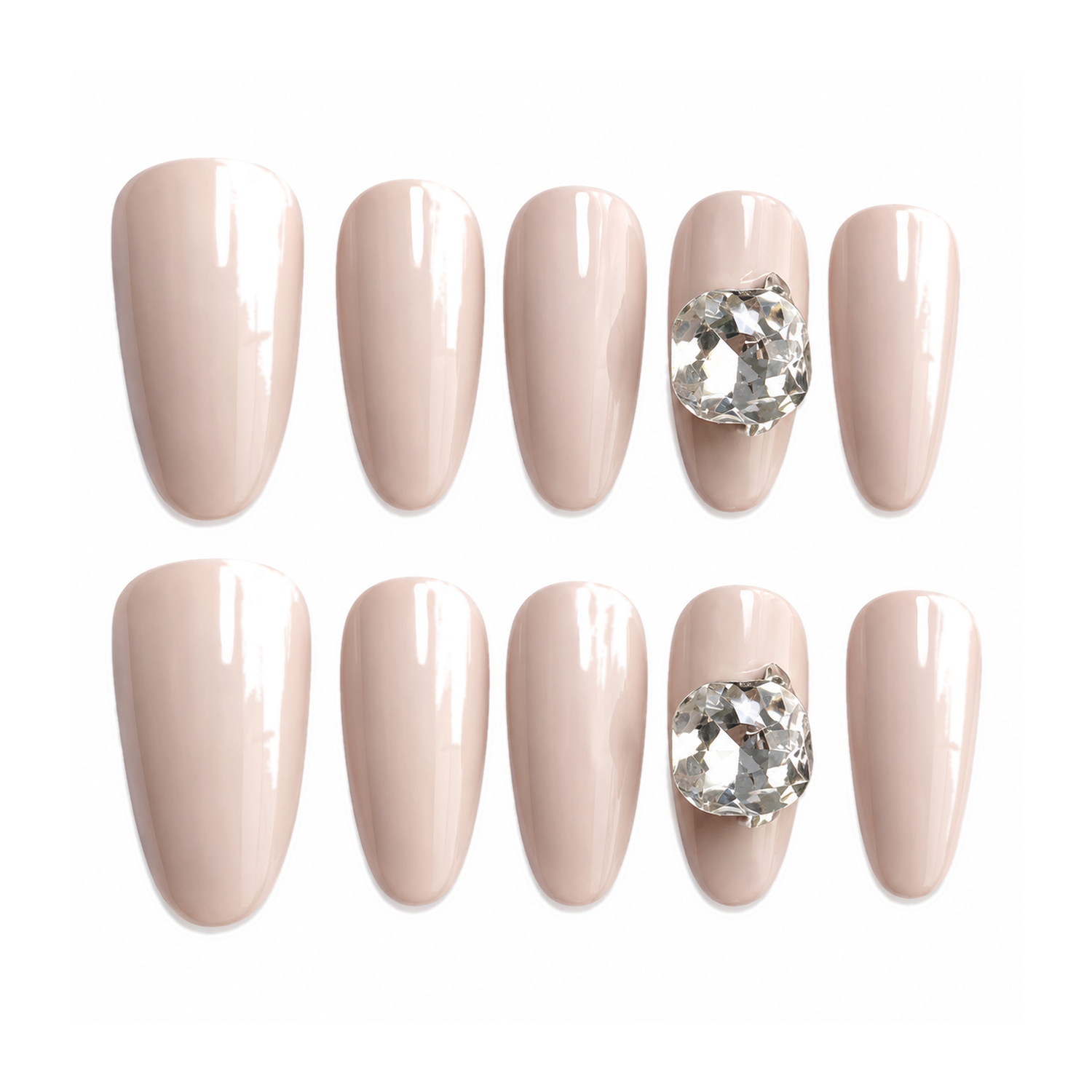 How to Apply C-002-C Handmade Solid Color Short Almond at Home