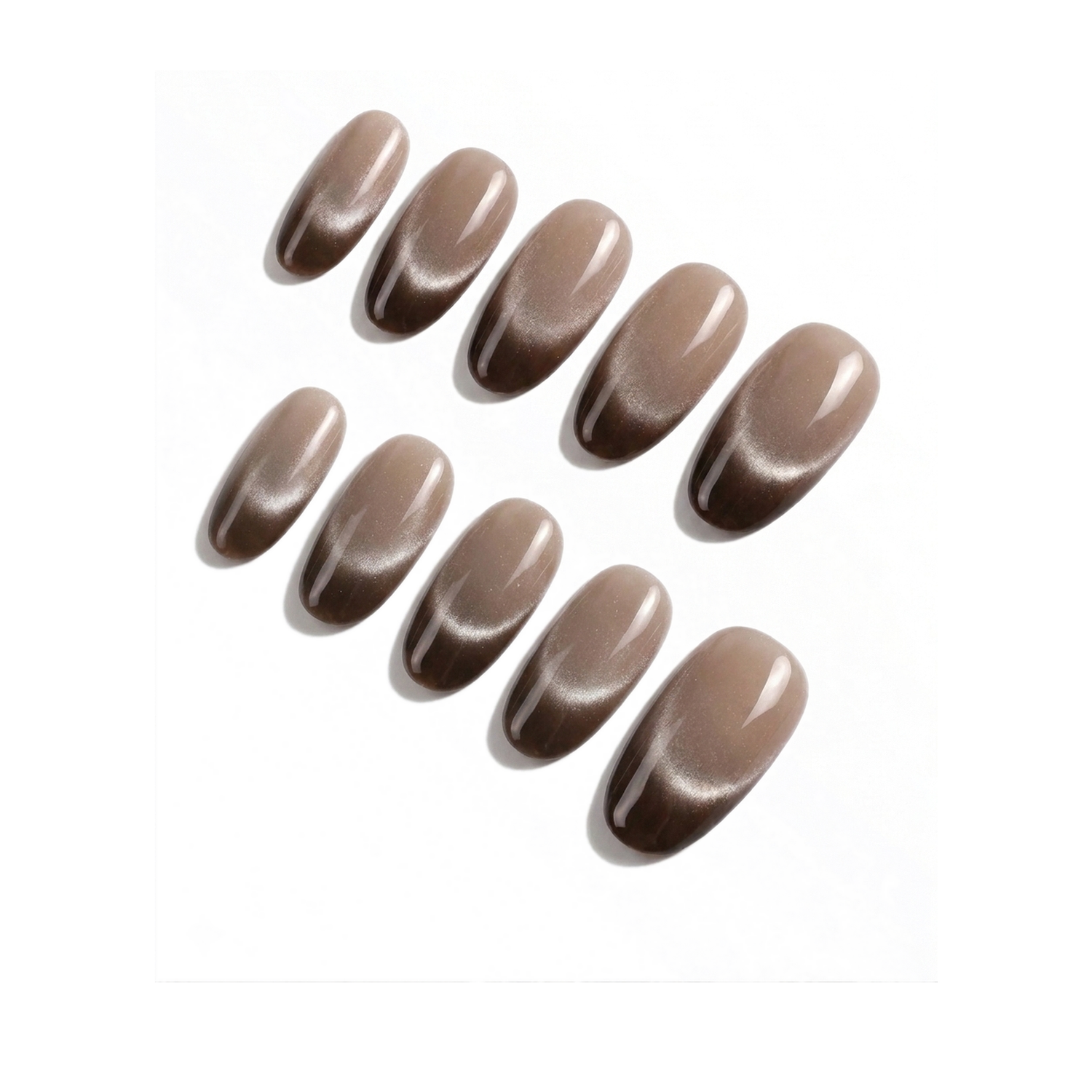 How to Style M-007-B Handmade Cat Eye Short Square Press-On Nails: At-Home Tips and Care